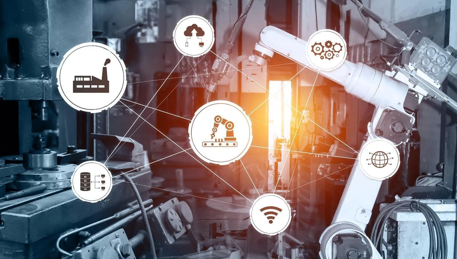 Intelligent control of interconnected manufacturing infrastructures (i-CNC)